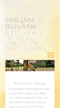 Mobile Screenshot of mirjambijvank.com